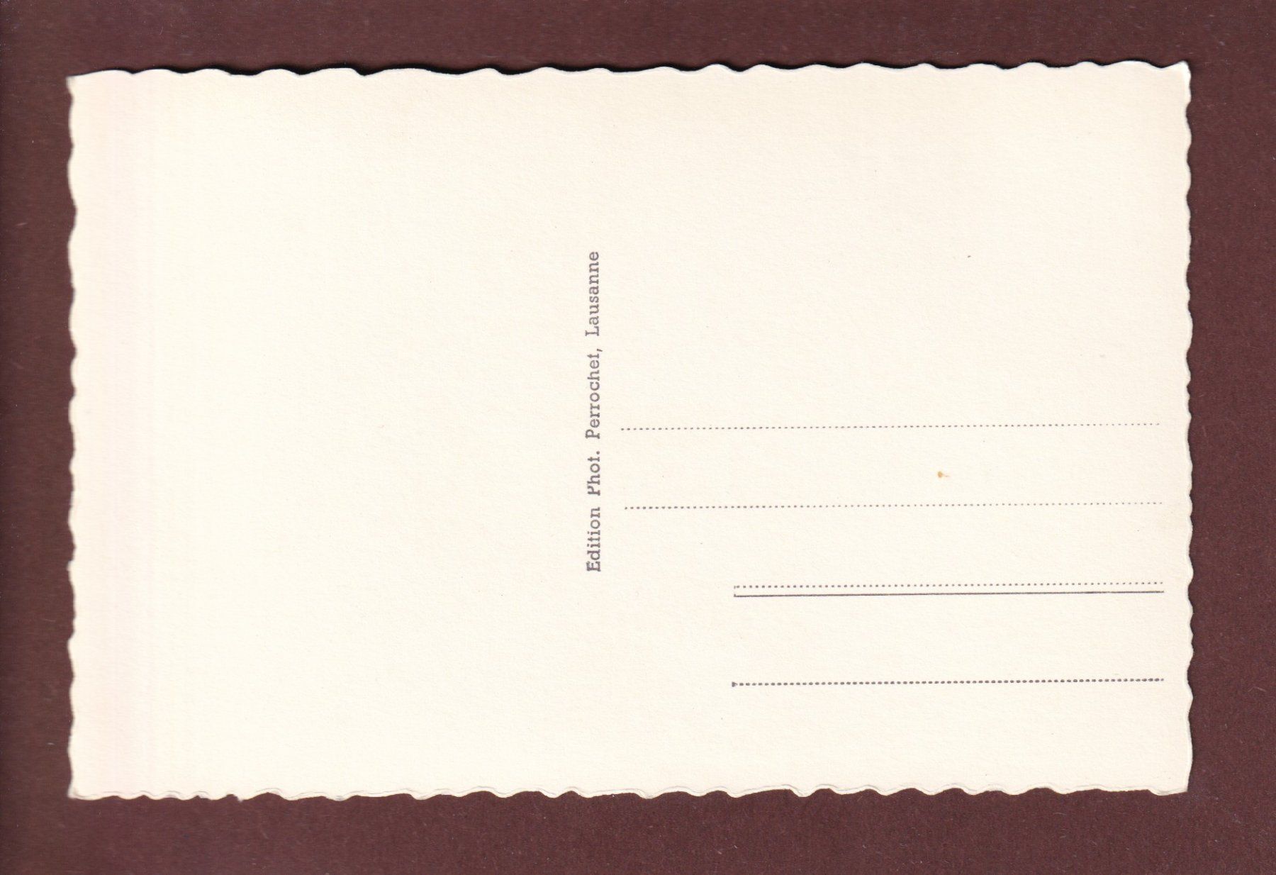 Cartoline postali: JONGNY - Maison de vacances CO-OP – Usato da Pully venduto da nicecards 1