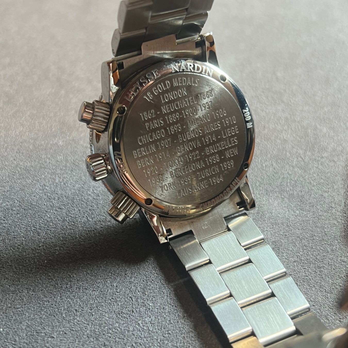 Ulysse Nardin Montres: FALSH SALE Ulysse Nardin Marine Chronograph 363-22 – D'occasion à Carouge GE par Watchaser 4