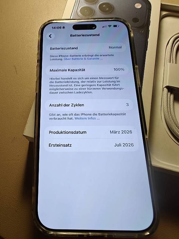 Handys / Smartphones: iPhone 17 Pro Max 256gb ESim blau – Gebraucht aus Luzern von ima_mcy6 2