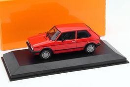 VW Golf I GTI Phase III 1980-1983 rot / schwarz     1:43