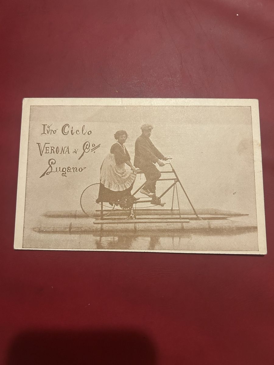 Cartoline postali: Ciclo Verona Co Lugano  – Usato da Breganzona venduto da Milesbo