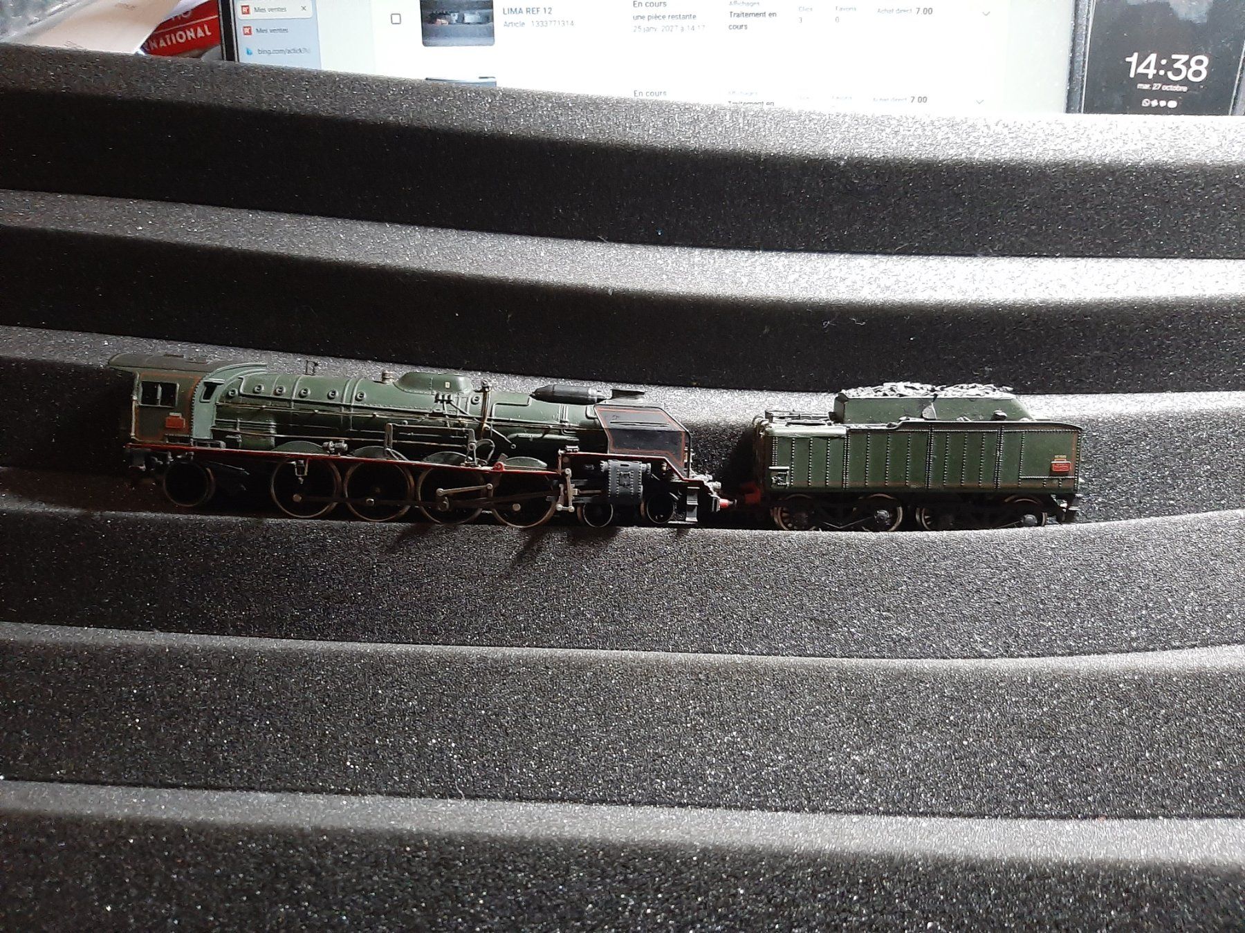 Lima Modellini di ferrovie: JOUEF NEVERS SNCF 241 P 6 REF.12 – Usato da Avully venduto da RIVALIS 1
