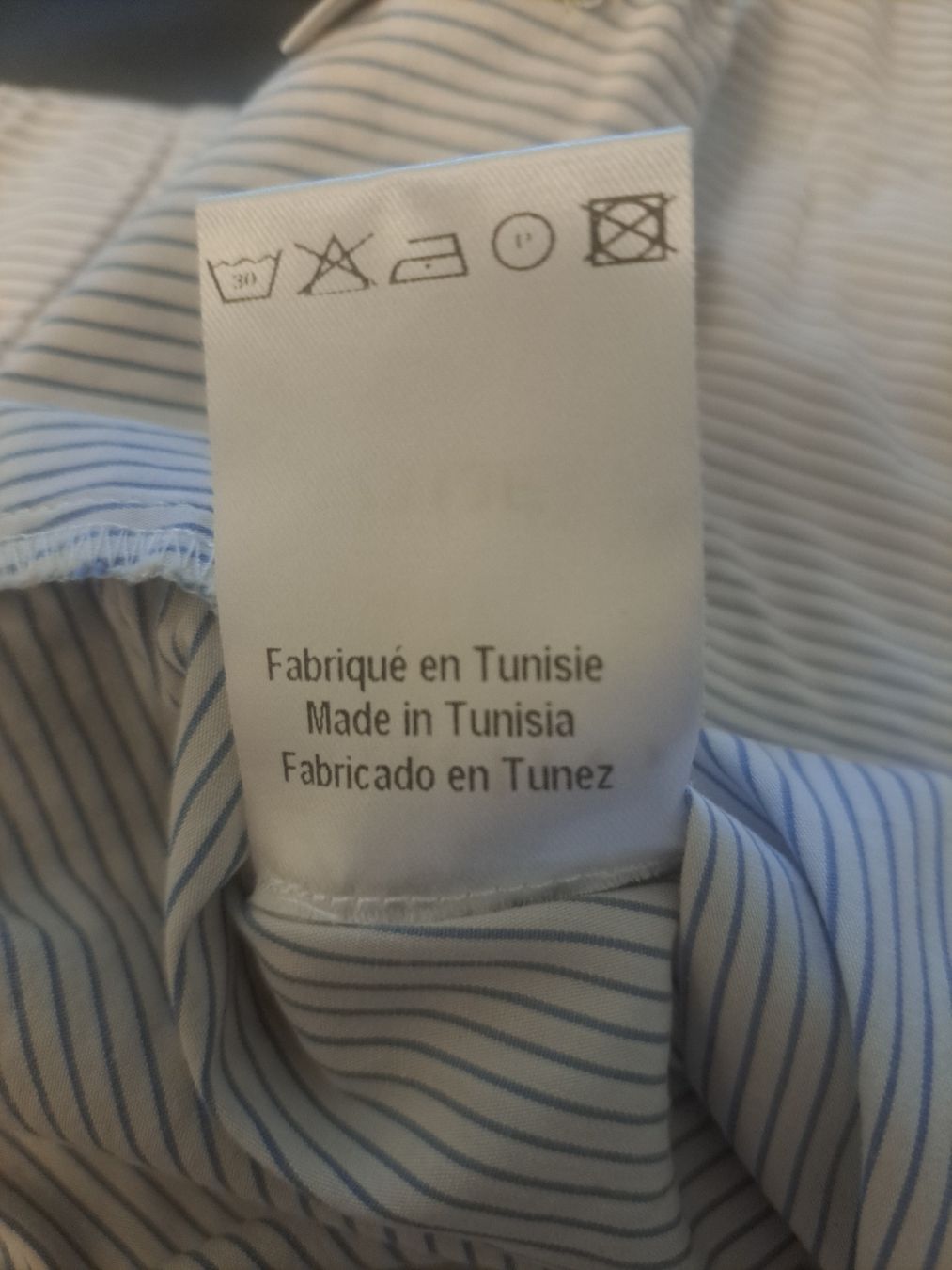 Sandro Vestiti: Robe Sandro sans manches, rayée bleu et blanc, taille 3 – Usato da Chêne-Bourg venduto da mar_p5n7 5