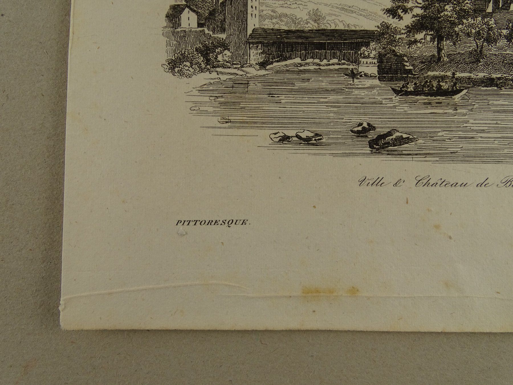 Incisioni: BADEN, STAHLSTICH 1836 – Usato da Grüningen venduto da Kartensammler 4