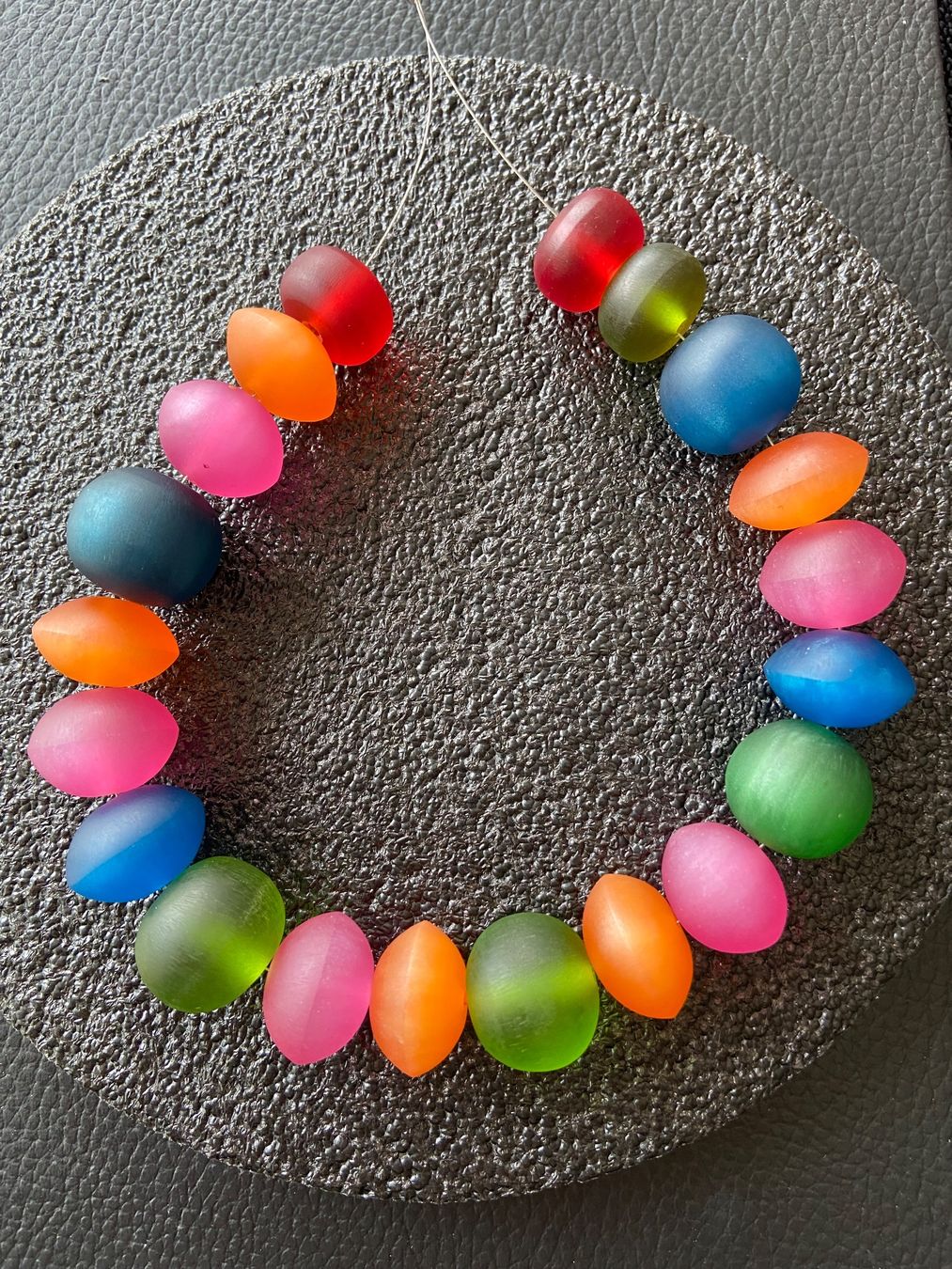 Perle (finte): Perlenmix*Strang * – Nuovo (secondo la descrizione) da Zuerich venduto da Perlen-Decor 1