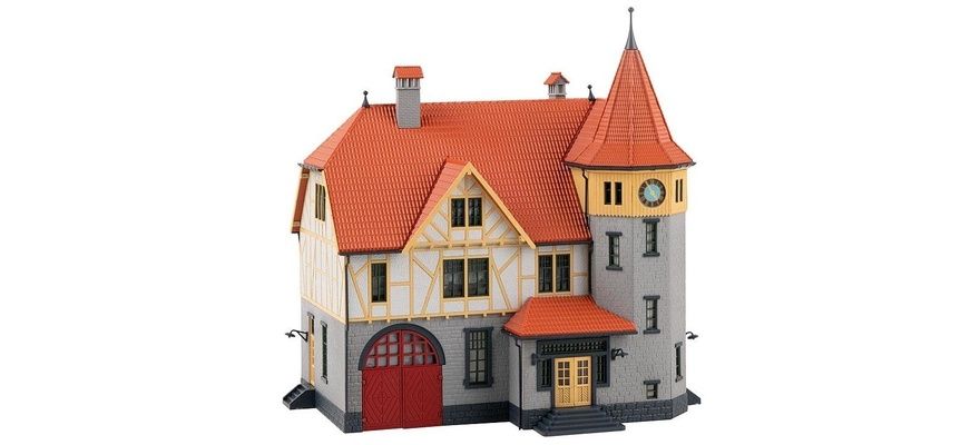 Faller Modellini di ferrovie: Mairie avec garage de pompiers Faller HO – Nuovo e nell'imballaggio originale da Vuippens venduto da FSPracing 1
