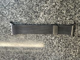 Apple Watch Milanaise Armband schwarz 44mm