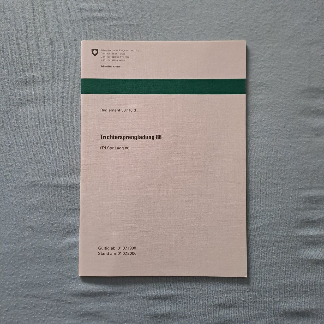 Libri: Trichtersprengladung 88 – Usato da Gipf-Oberfrick venduto da Mig_29