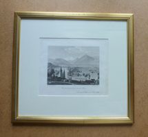 Wunderschöner Stahl-Sich aus Thun ca. Anno 1850