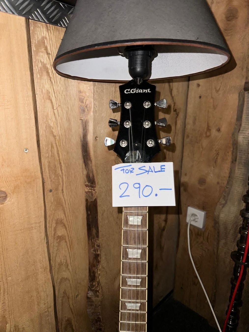 Lampade: Gitarrenlampe – Nuovo (secondo la descrizione) da Chur venduto da beni048 2
