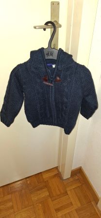 Veste bleu marine, bébé taille 74/80