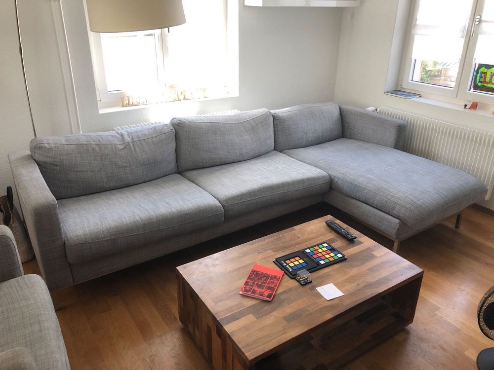 IKEA Sofa und Hocker KARLSTAD Kaufen auf Ricardo