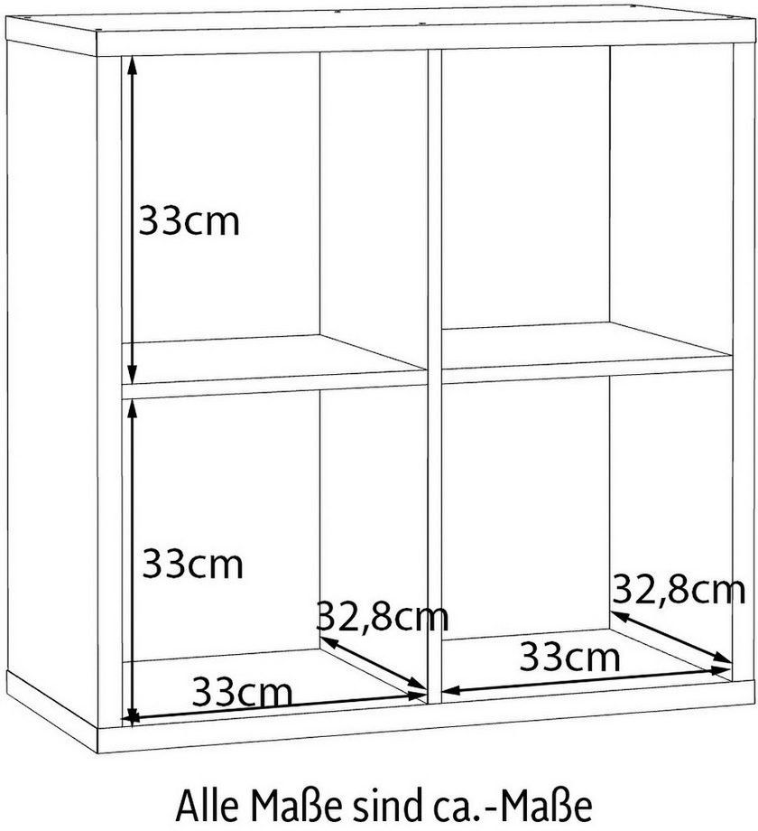 Regale: Regal 4-Fächer - Betonlook – Gebraucht aus Merenschwand von Irina13 1