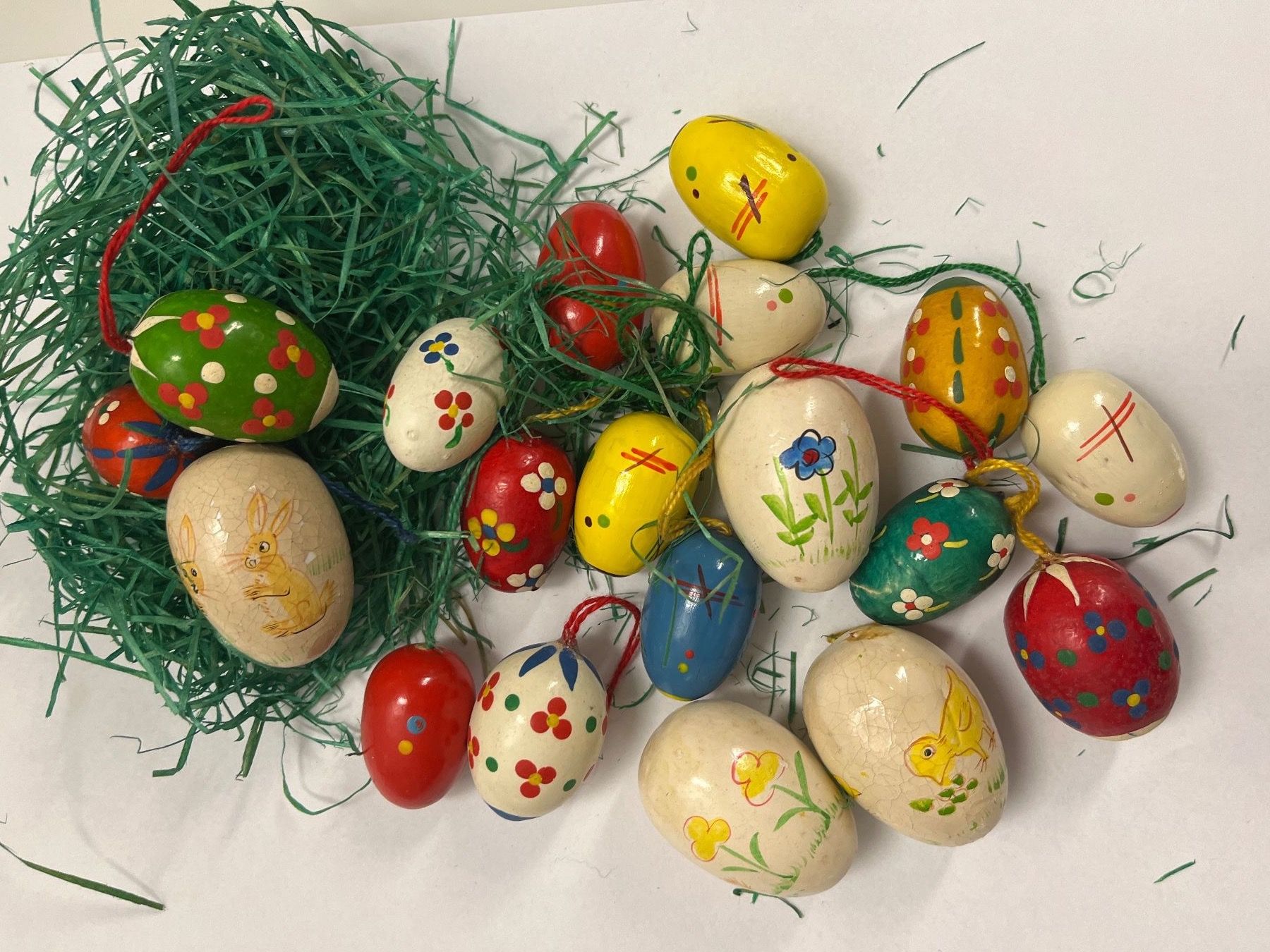 Alle Dekorationen: Vintage: Eier aus Pappmaché - Oster Deco – Gebraucht aus Zollikofen von pico27