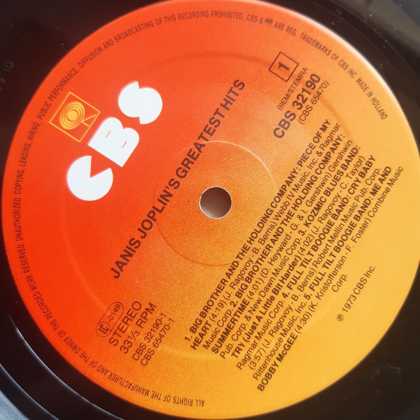 Dischi in vinile: JANIS JOPLIN: Greatest Hits – Usato da Frick venduto da kyb_yq8h 3