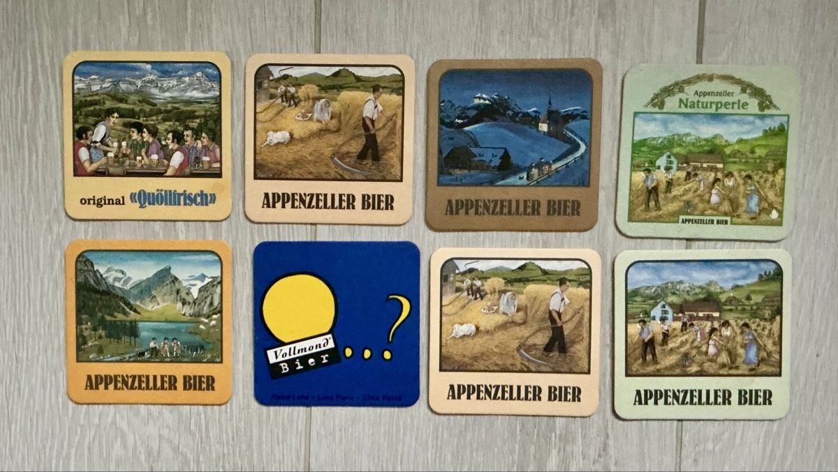 Sottobicchieri: Appenzeller Bierdeckeln – Nuovo (secondo la descrizione) da Arcegno venduto da Denni