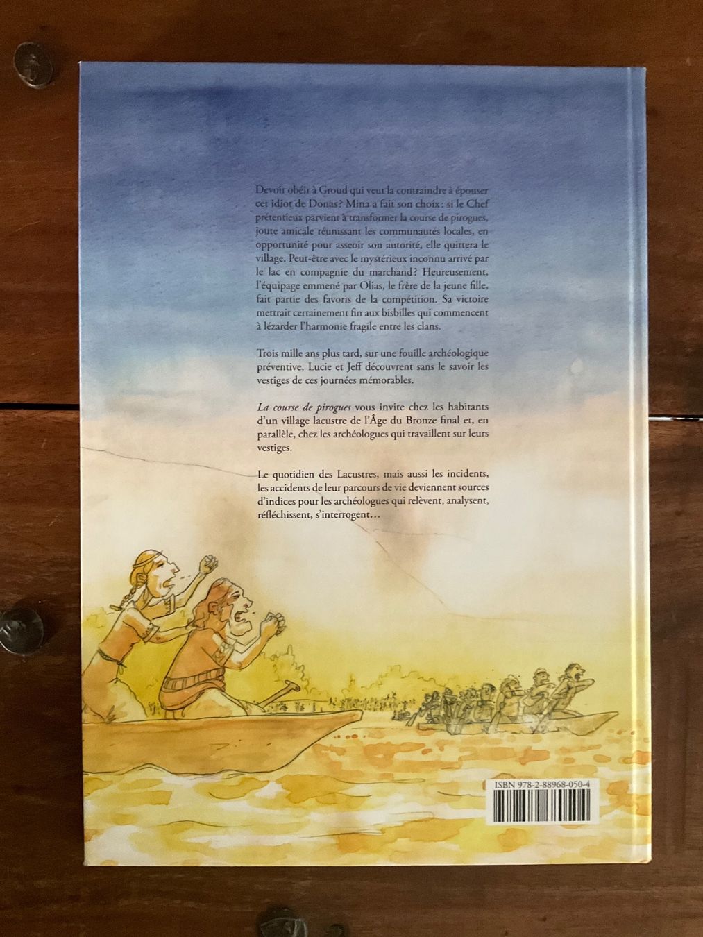 Fumetti: La Course de pirogues - BD - Édition signée + dessin ! – Usato da Avenches venduto da Lactobacille 9