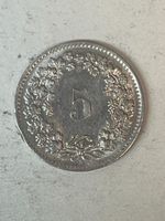 5 Rp. 1964 vz – schöne Patina – klassischer Jahrgang