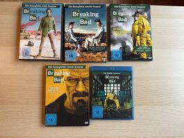 BREAKING BAD komplette Serie DVD und Bluyray tolle Serie