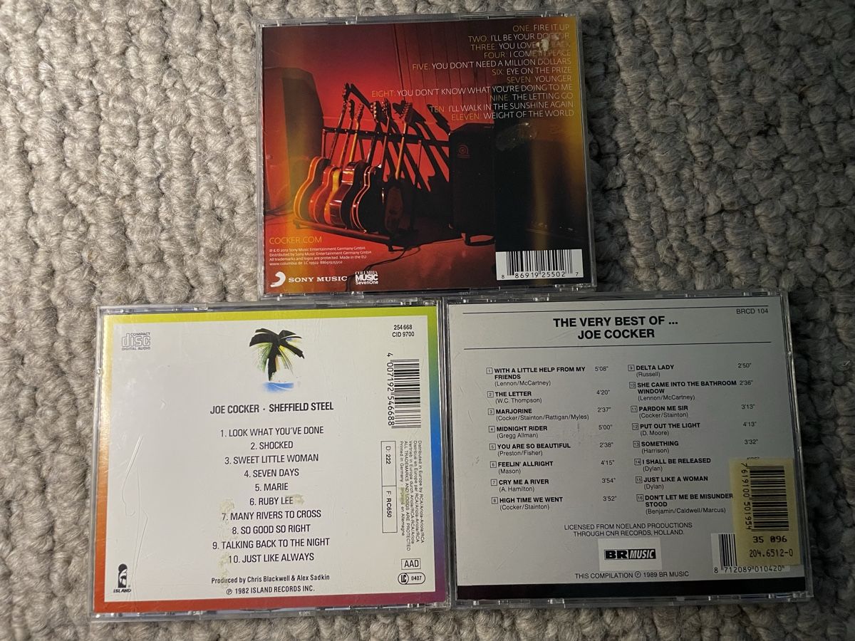 CDs: 3x Joe Cocker  – Neu (gemäss Beschreibung) aus Reinach AG von trigger7811 1