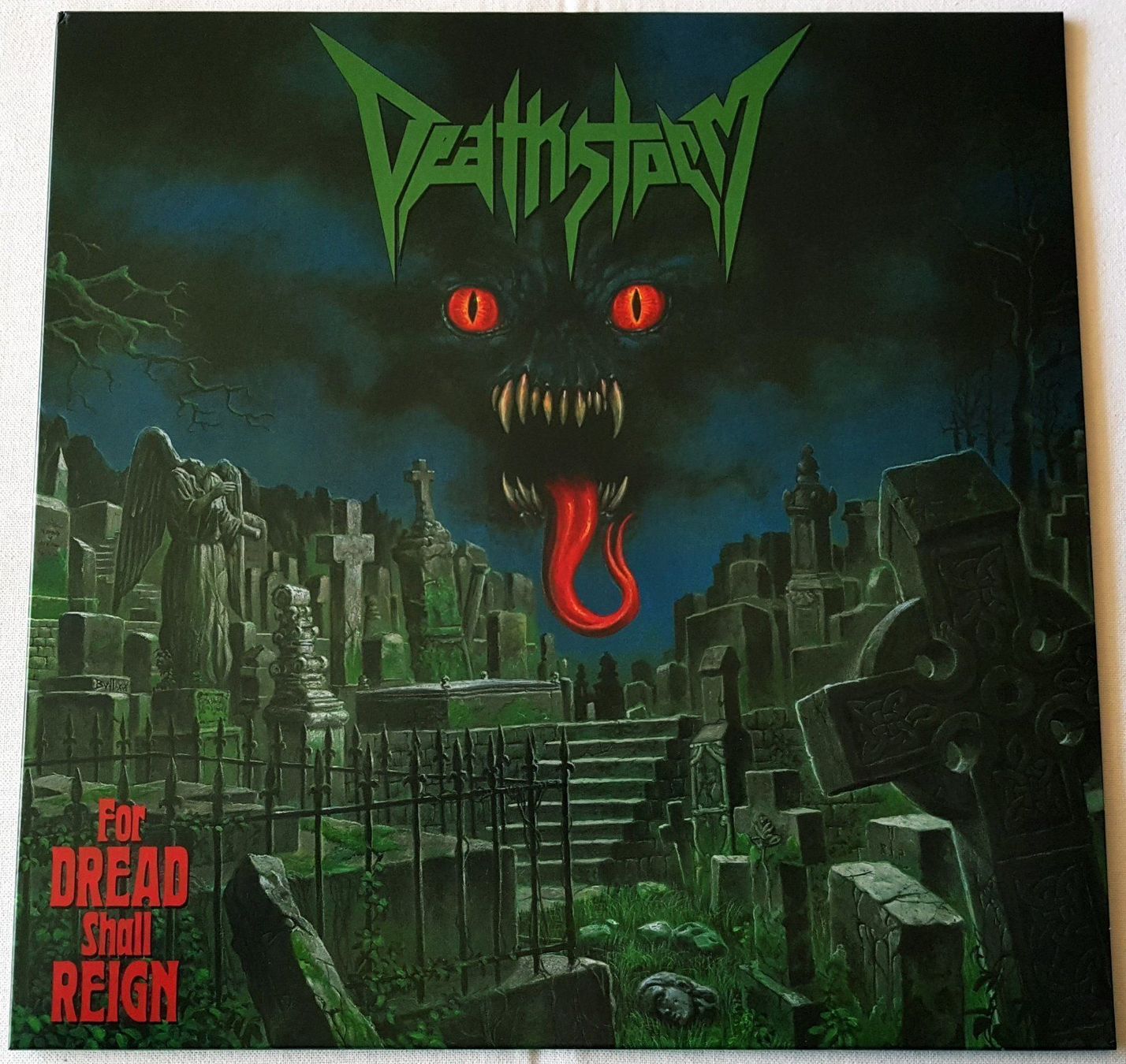 Schallplatten: Deathstorm – For Dread Shall Reign - First Press - Poster – Neu (gemäss Beschreibung) aus Uster von Zardodel 1
