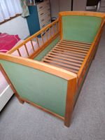 Kinderbett Antik, Babybettli, 1950er Jahren, Vintage