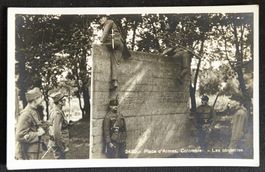 Les Obstacles Militär Postkarte Armée Suisse Carte Postale