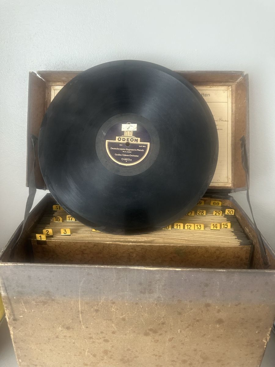 Dischi in vinile: Über120 alte Schellackplatten + originale Aufbewahrungsboxen – Usato da Nebikon venduto da Vanessa2003 2