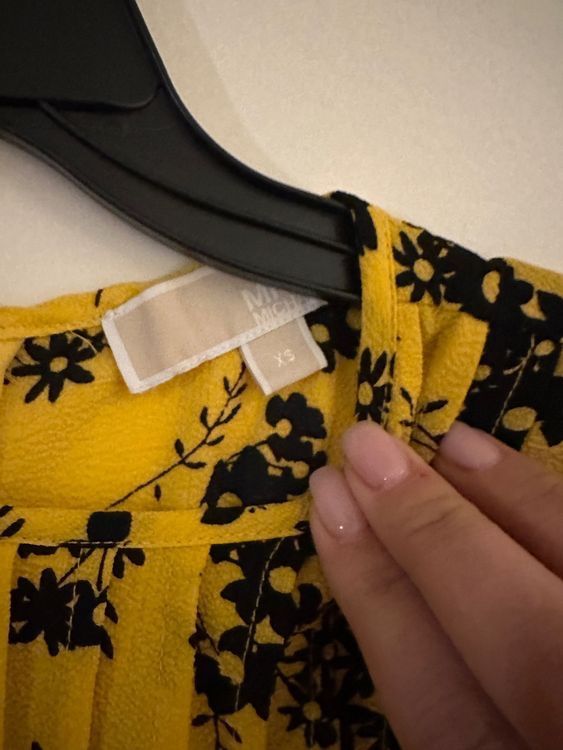 Kleider: Michael kors yellow silk dress 34 – Neu (gemäss Beschreibung) aus Zürich von guo_df5r 1