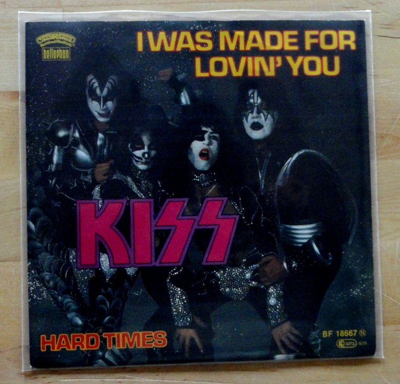 SI KISS I was made for lovin you 1979 mint KULT Jukebox Hit (Gebraucht ...