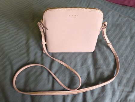 Radley Leder Umhängetasche/ Crossbody Pastellrosa