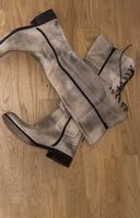 Vera Gomma Stiefel, Grösse 37, Beige, Top Zustand!