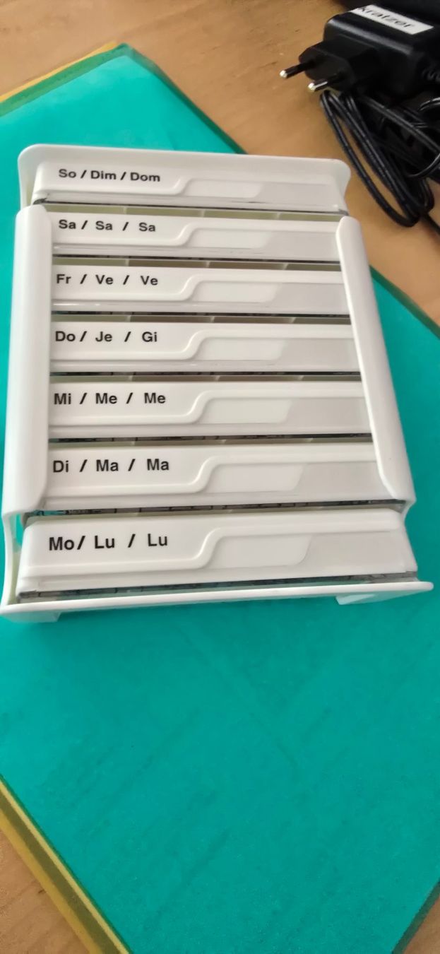 Behälter & Ähnliches: Anabox Wochendispenser Pillen/Tabletten/Medikamente – Neu (gemäss Beschreibung) aus St. German von SchlufiPeter86 1