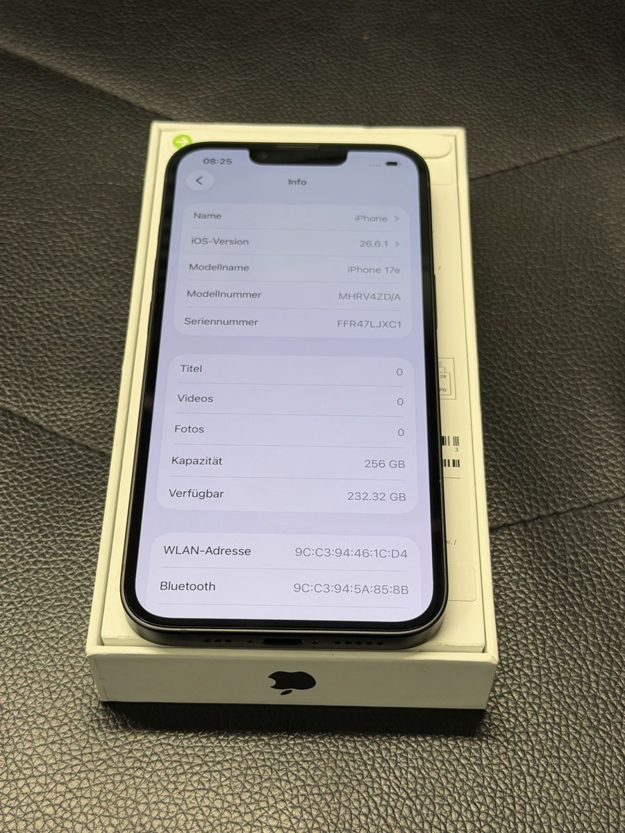 Apple Telefoni cellulari / Smartphones: iPhone 17E 256Gb Black – Usato da Uster venduto da jca_pr9r 3