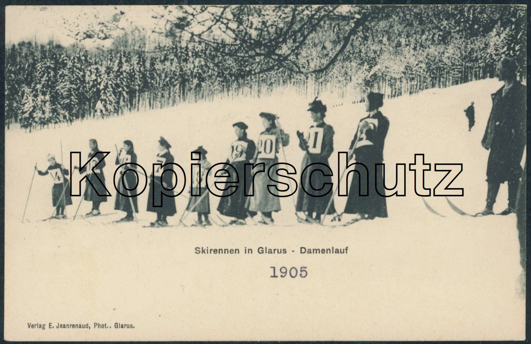 Cartoline postali: GLS Glarus - Sport - Ski – Nuovo (secondo la descrizione) da Schindellegi venduto da leecollect