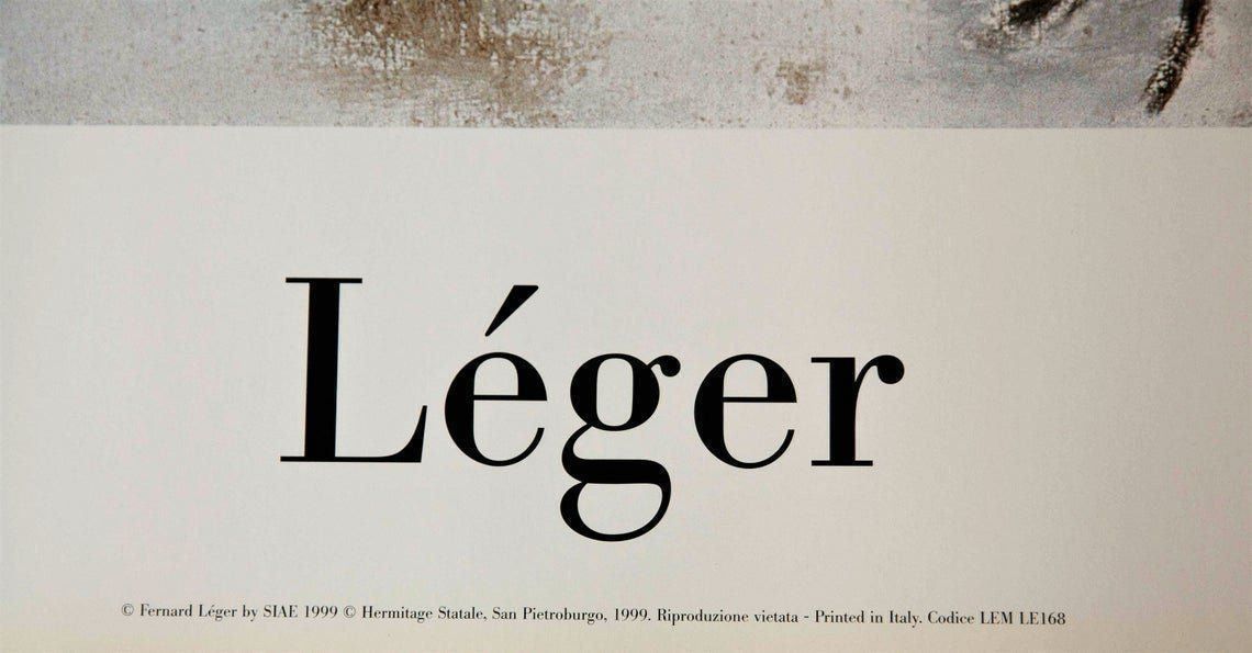 Poster & Bilder: Fernand Leger Poster - Seltene Vintage – Gebraucht aus Ponte Tresa von 11GalleriaAlterEgo11 2