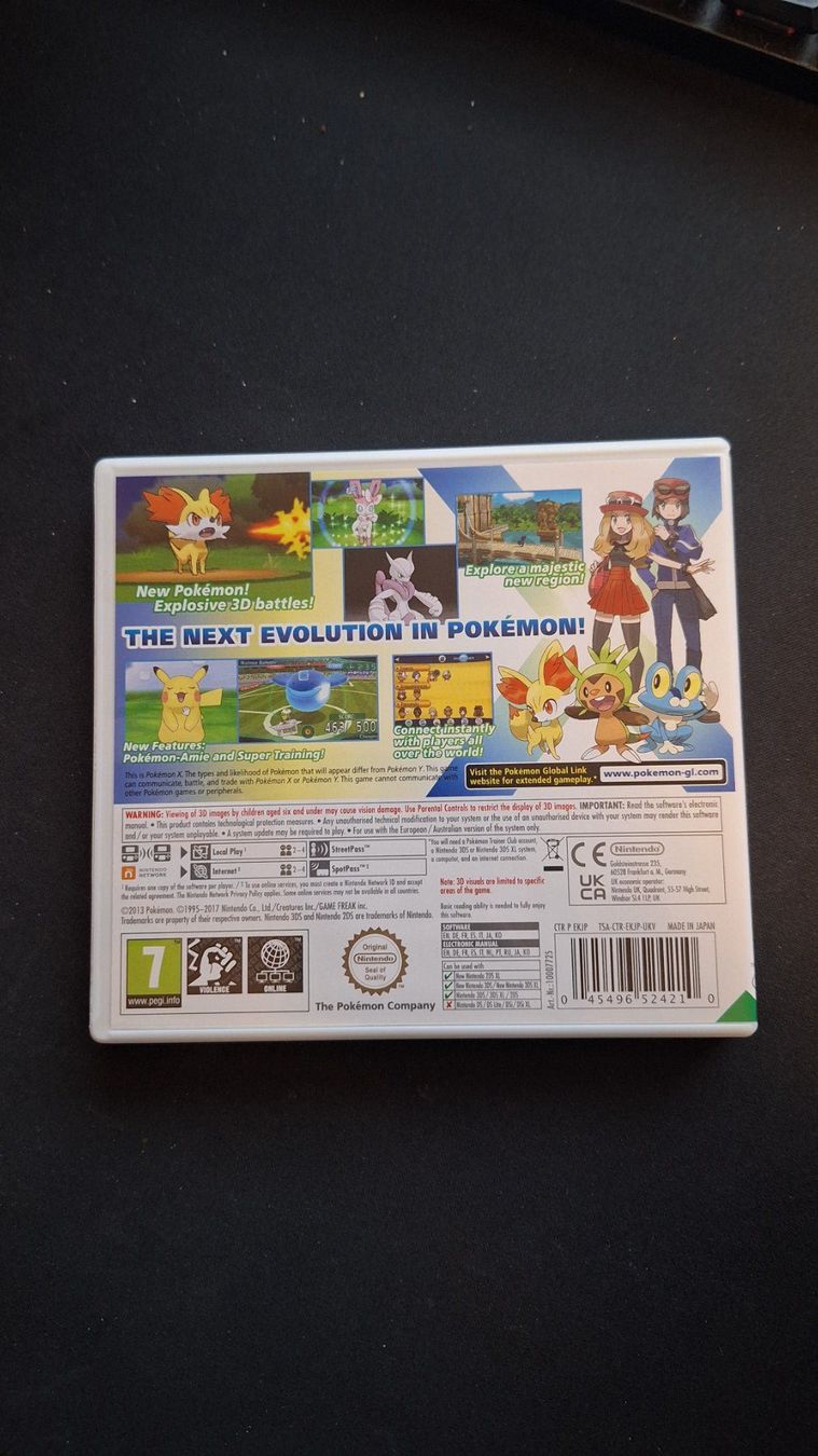 Pokémon Giochi: Pokemon X OVP English – Nuovo (secondo la descrizione) da Bachenbülach venduto da 4player4 1