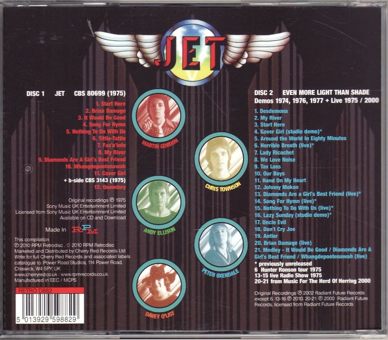 CD: Jet  – Jet / Even More Light Than Shade – Nuovo (secondo la descrizione) da Boussens venduto da catfood01 1