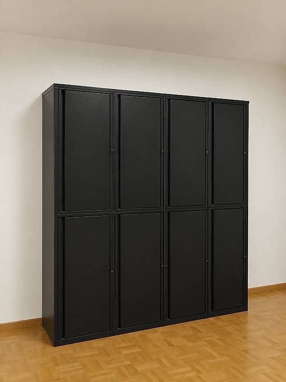 Armoires: IKEA JOSEF Metallschrank (4 Module breit) – D'occasion à Zürich par celandayn