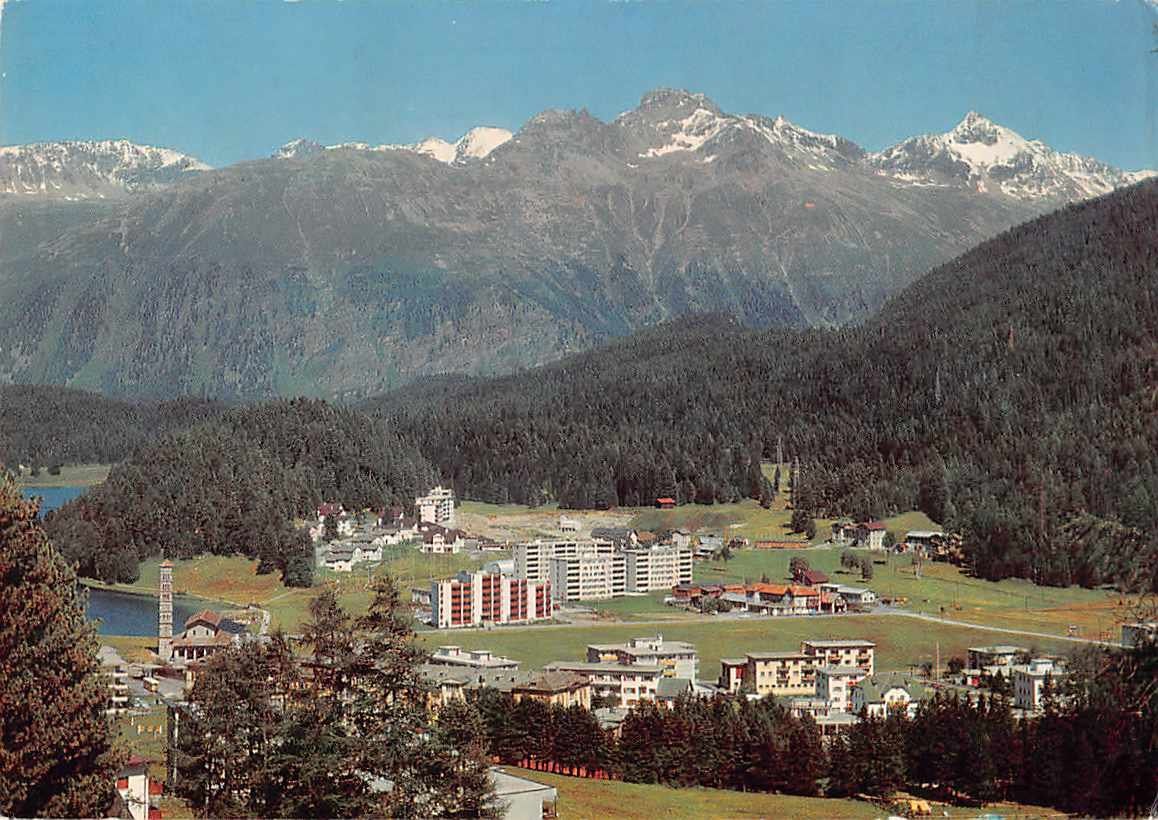 Cartoline postali: GRUSS aus ST. MORITZ - POLOPLATZ – Usato da Winterthur venduto da SchatzchischtliWinti