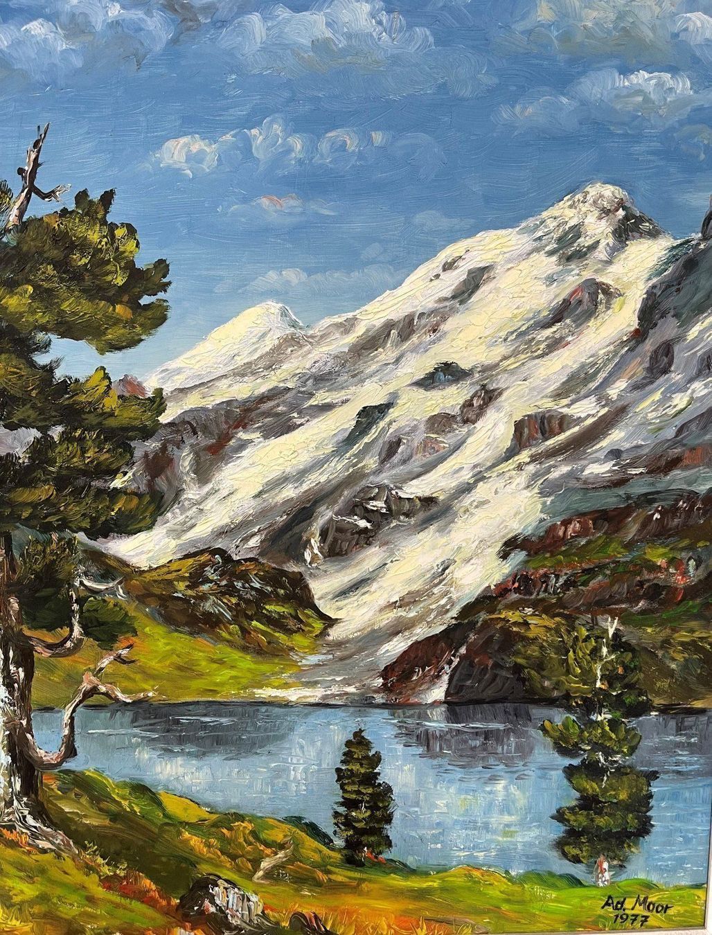 Dipinti: Ad. Moor Gemälde - 64 x 55cm – Usato da Oftringen venduto da Vucki 1