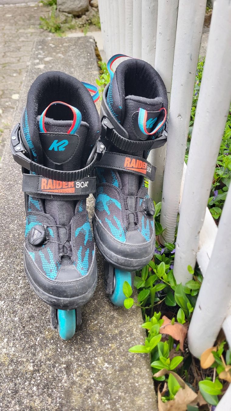 K2 Pattini in linea & Pattini a rotelle:  Kinder Inlineskates verstellbar – Usato da Mels venduto da mani013 1