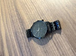 Fossil All Black Metal Watch