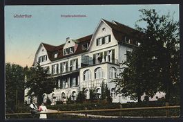 Winterthur, Privatkrankenhaus mit Kranke