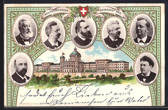 Cartes postales: Litho Bern, Bundespalast, Schweizerische – D'occasion à Berlin par bartko-reher