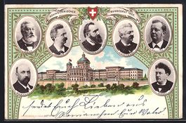 Litho Bern, Bundespalast, Schweizerische