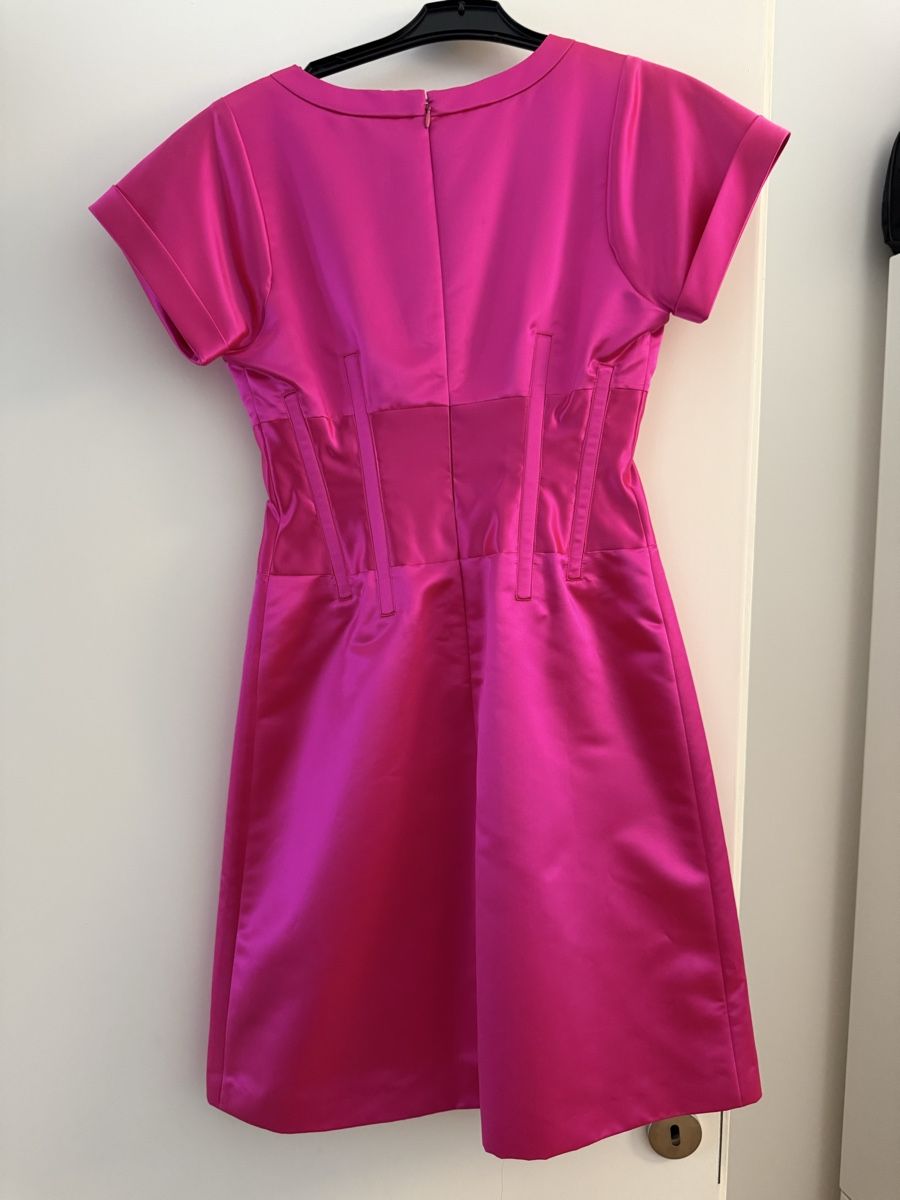 Celine Vestiti: Robe CELINE Rose Taille 40 FR soie et polyster neuve – Nuovo (secondo la descrizione) da La Croix-de-Rozon venduto da ben_9qlz 3