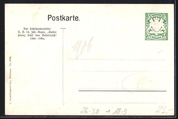 Cancelleria postale: Anton Hoffmann - München: Jahrhundertfe – Usato da Berlin venduto da bartko-reher 1