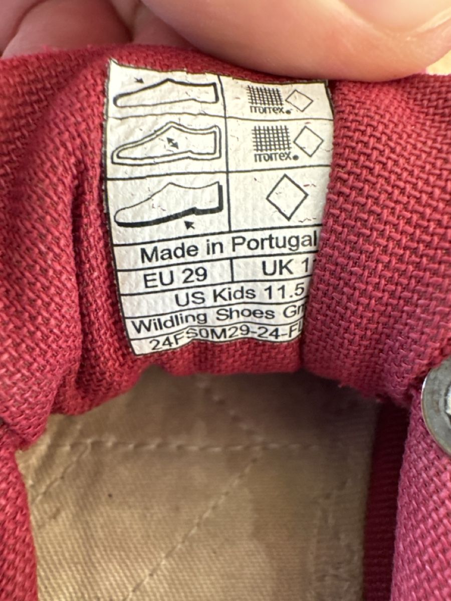 Wildling Scarpe per ragazzi: Kinder Barfussschuhe Wildlinge rot 29 – Nuovo (secondo la descrizione) da Bern venduto da mandurli 2