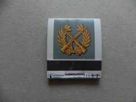 Militär Armee Uniform Abzeichen Zündholz Bier CH